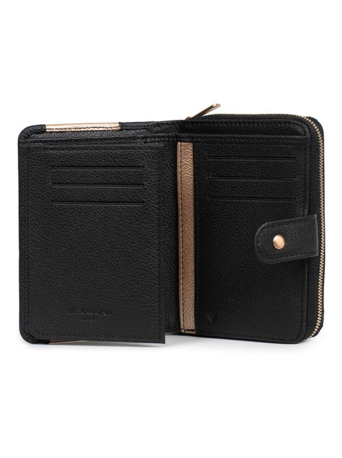 Portefeuille  2 volets  Stop RFID  Cuir BAHIA - Kiabi