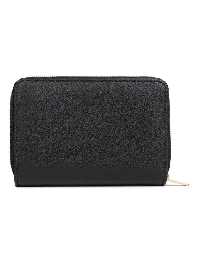Portefeuille  2 volets  Stop RFID  Cuir BAHIA Noir Multicolore - Kiabi