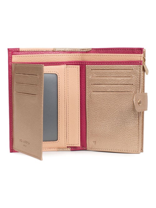 Portefeuille  2 volets  Stop RFID  Cuir BAHIA - Kiabi