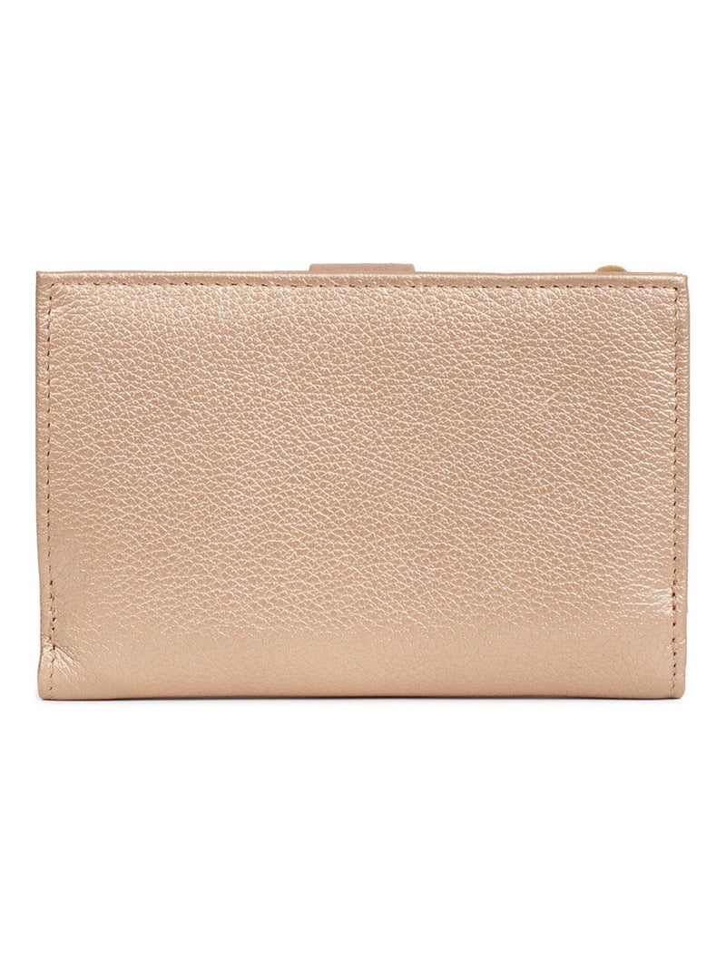 Portefeuille  2 volets  Stop RFID  Cuir BAHIA Rose fushia - Kiabi