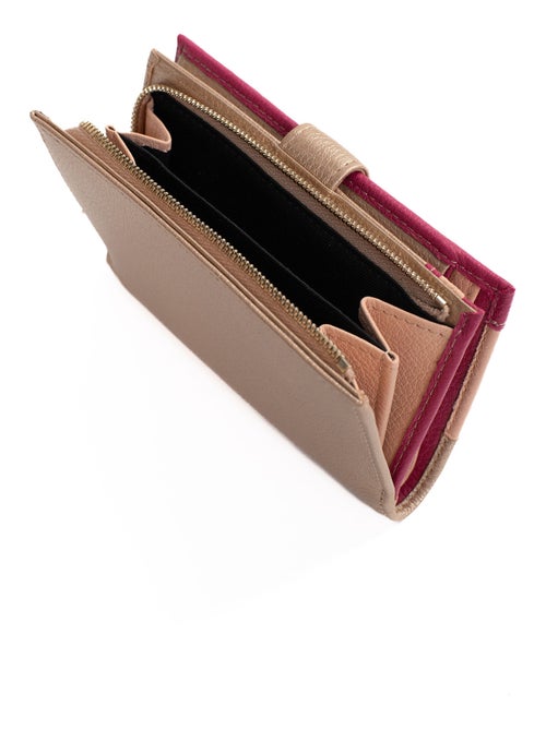 Portefeuille  2 volets  Stop RFID  Cuir BAHIA - Kiabi