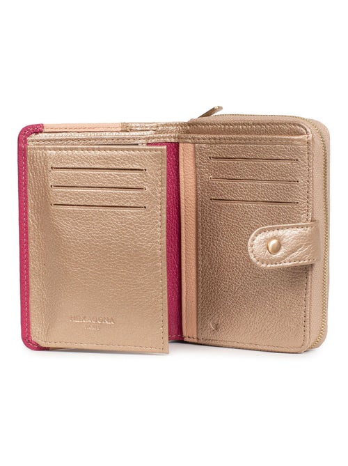 Portefeuille  2 volets  Stop RFID  Cuir BAHIA - Kiabi