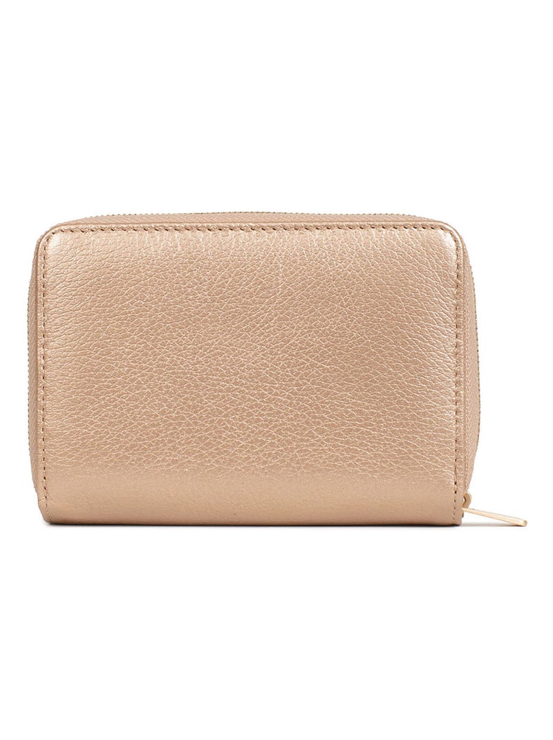 Portefeuille  2 volets  Stop RFID  Cuir BAHIA Rose fushia - Kiabi