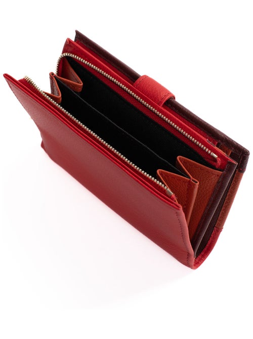Portefeuille  2 volets  Stop RFID  Cuir BAHIA - Kiabi