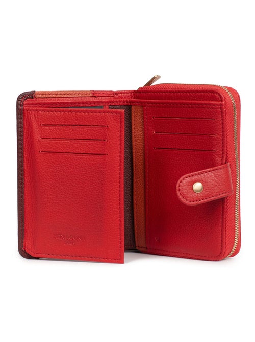Portefeuille  2 volets  Stop RFID  Cuir BAHIA - Kiabi