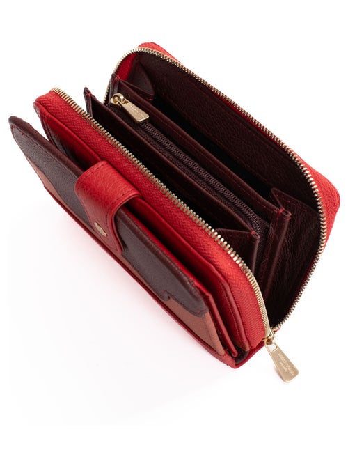 Portefeuille  2 volets  Stop RFID  Cuir BAHIA - Kiabi