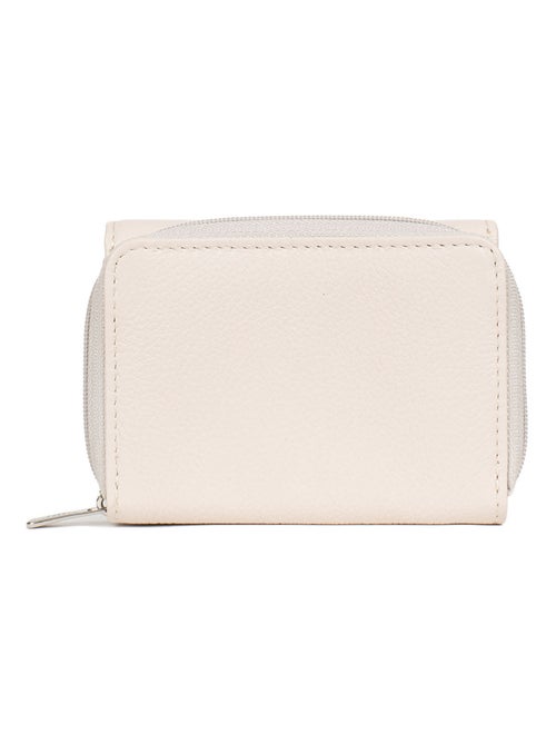 Portefeuille  2 volets  Stop RFID  Cuir CONFORT - Kiabi