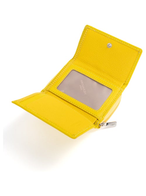 Portefeuille  2 volets  Stop RFID  Cuir CONFORT - Kiabi