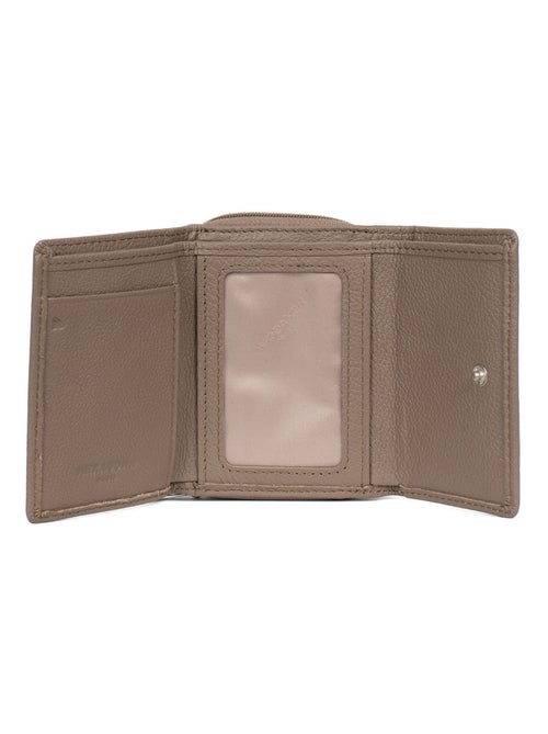 Portefeuille  2 volets  Stop RFID  Cuir CONFORT - Kiabi