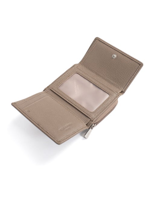 Portefeuille  2 volets  Stop RFID  Cuir CONFORT - Kiabi