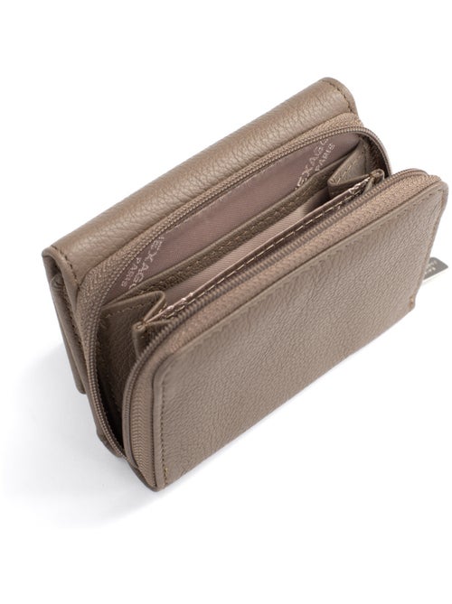 Portefeuille  2 volets  Stop RFID  Cuir CONFORT - Kiabi