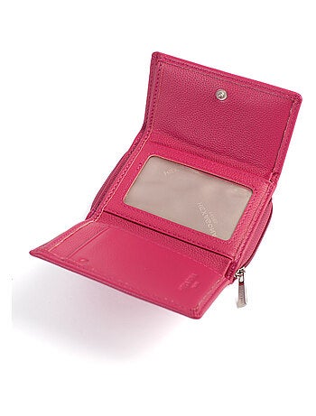 Portefeuille 2 volets Stop RFID Cuir CONFORT