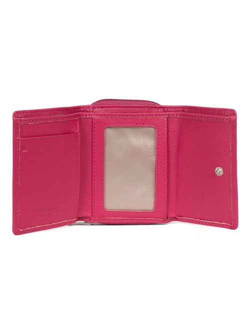 Portefeuille  2 volets  Stop RFID  Cuir CONFORT - Kiabi