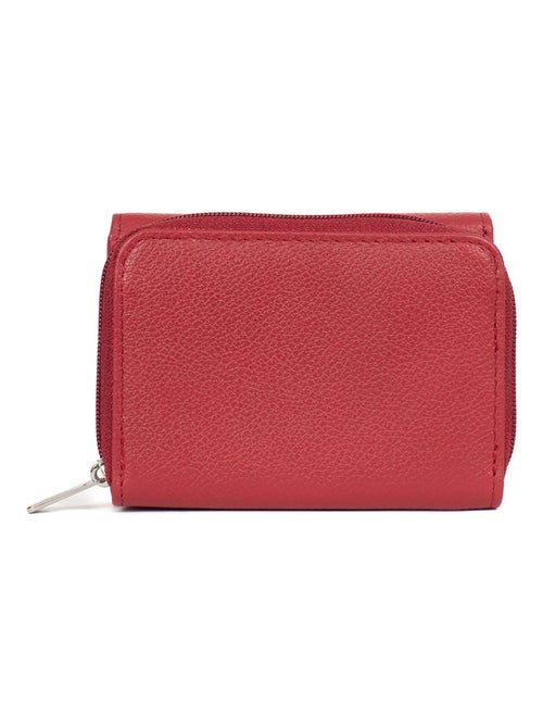 Portefeuille  2 volets  Stop RFID  Cuir CONFORT - Kiabi