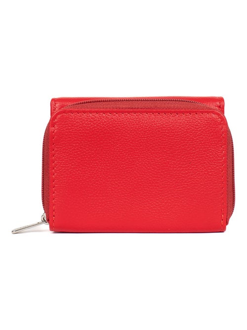 Portefeuille  2 volets  Stop RFID  Cuir CONFORT - Kiabi