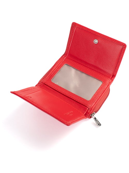 Portefeuille  2 volets  Stop RFID  Cuir CONFORT - Kiabi