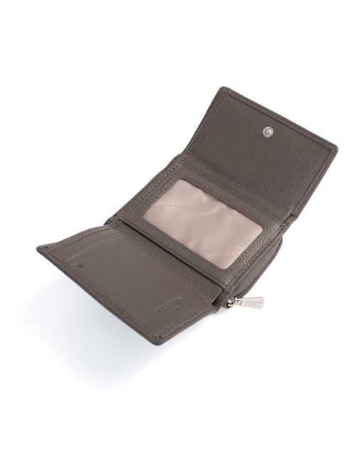 Portefeuille  2 volets  Stop RFID  Cuir CONFORT - Kiabi