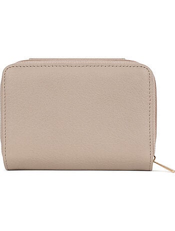 Portefeuille 2 volets Stop RFID Cuir de vachette TAIMA