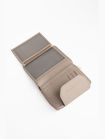 Portefeuille 2 volets Stop RFID Cuir de vachette TAIMA