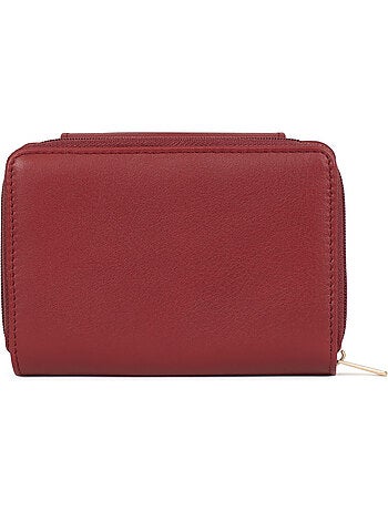 Portefeuille 2 volets Stop RFID Cuir de vachette TAIMA