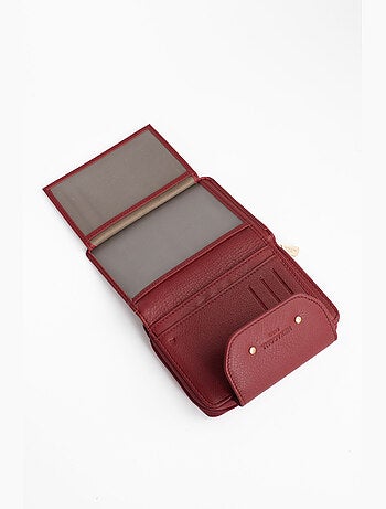 Portefeuille 2 volets Stop RFID Cuir de vachette TAIMA