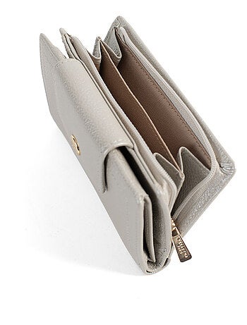 Portefeuille 2 volets Stop RFID Cuir LUNA