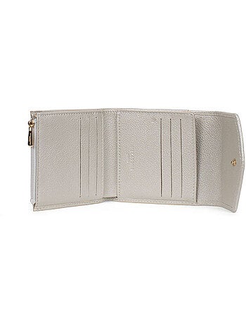 Portefeuille 2 volets Stop RFID Cuir LUNA