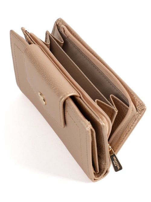 Portefeuille  2 volets  Stop RFID  Cuir LUNA - Kiabi