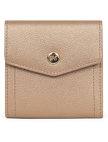 Portefeuille 2 volets Stop RFID Cuir LUNA