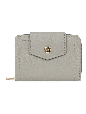 Portefeuille 2 volets Stop RFID Cuir LUNA