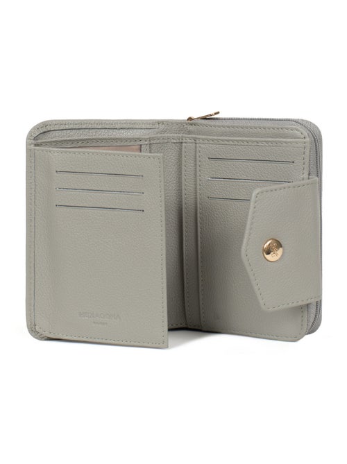 Portefeuille  2 volets  Stop RFID  Cuir LUNA - Kiabi