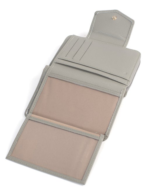 Portefeuille  2 volets  Stop RFID  Cuir LUNA - Kiabi