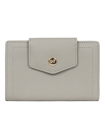 Portefeuille 2 volets Stop RFID Cuir LUNA