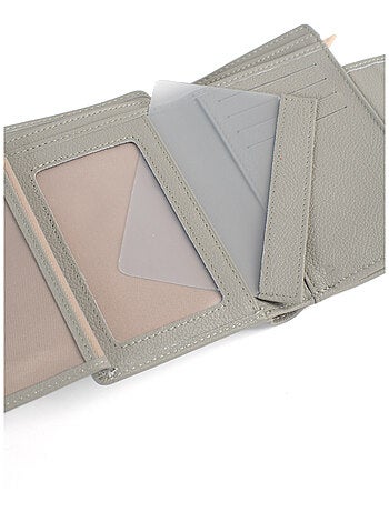 Portefeuille 2 volets Stop RFID Cuir LUNA