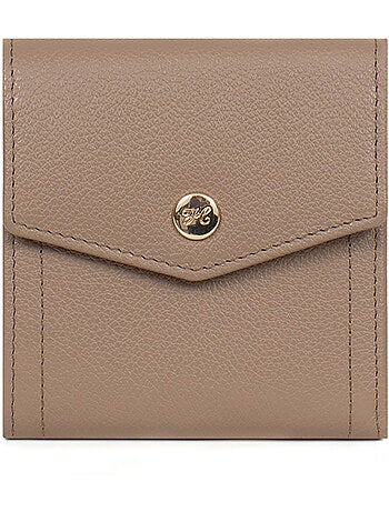 Portefeuille 2 volets stop rfid cuir luna hexagona