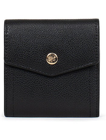 Portefeuille 2 volets stop rfid cuir luna hexagona