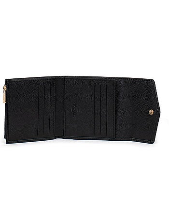 Portefeuille 2 volets stop rfid cuir luna hexagona