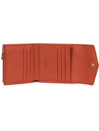 Portefeuille 2 volets stop rfid cuir luna hexagona