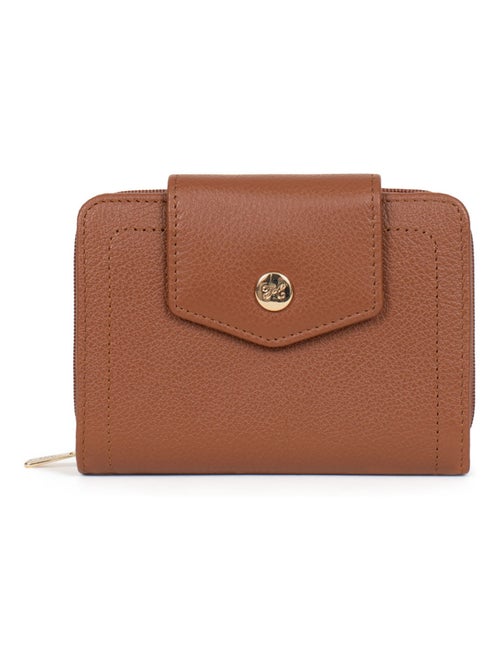Portefeuille  2 volets  Stop RFID  Cuir LUNA - Kiabi