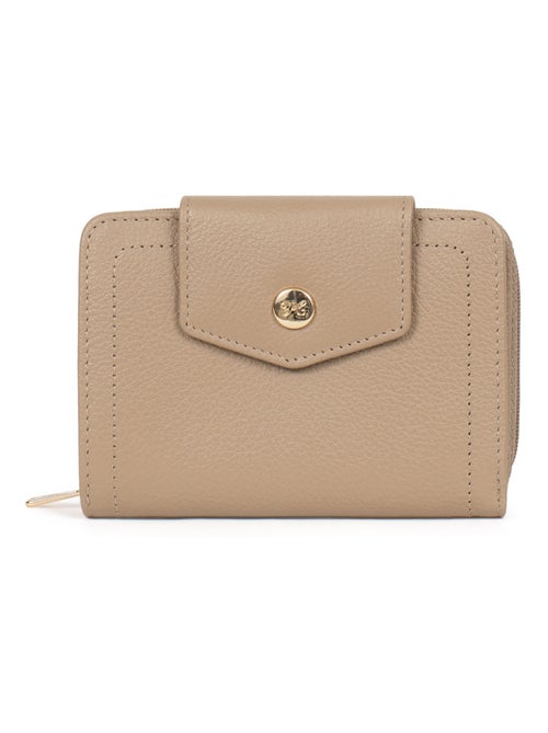 Portefeuille  2 volets  Stop RFID  Cuir LUNA - Kiabi