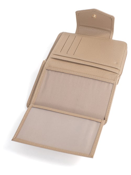 Portefeuille  2 volets  Stop RFID  Cuir LUNA - Kiabi