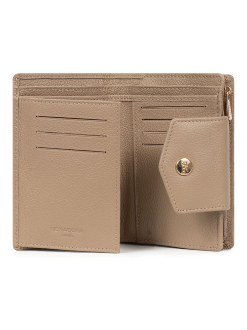 Portefeuille  2 volets  Stop RFID  Cuir LUNA - Kiabi