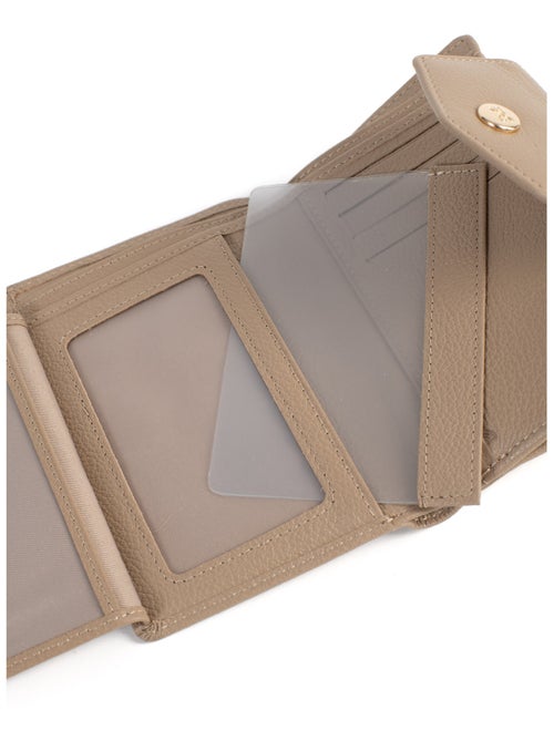 Portefeuille  2 volets  Stop RFID  Cuir LUNA - Kiabi