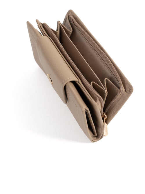 Portefeuille  2 volets  Stop RFID  Cuir LUNA - Kiabi