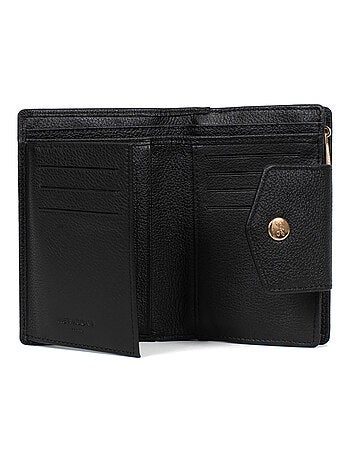 Portefeuille 2 volets Stop RFID Cuir LUNA