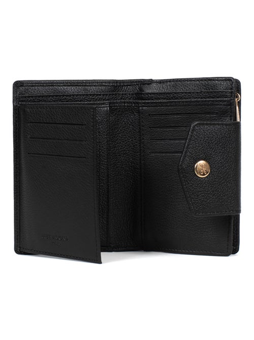 Portefeuille  2 volets  Stop RFID  Cuir LUNA - Kiabi
