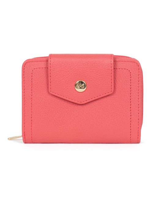 Portefeuille  2 volets  Stop RFID  Cuir LUNA - Kiabi