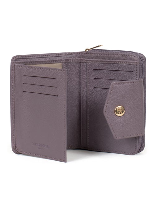 Portefeuille  2 volets  Stop RFID  Cuir LUNA - Kiabi