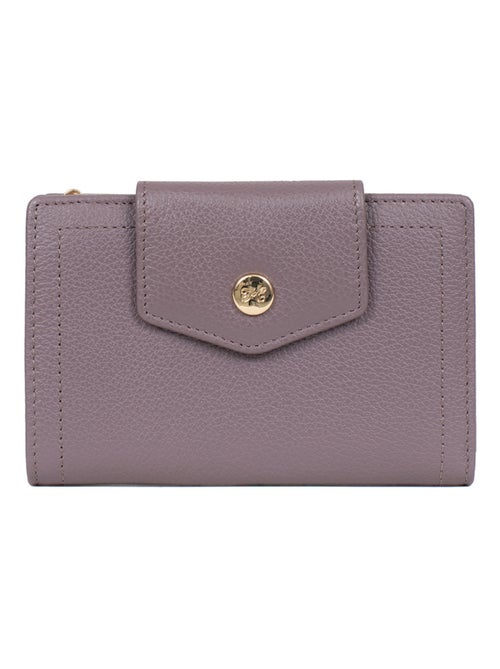 Portefeuille  2 volets  Stop RFID  Cuir LUNA - Kiabi