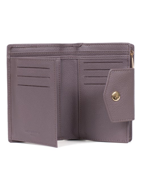Portefeuille  2 volets  Stop RFID  Cuir LUNA - Kiabi